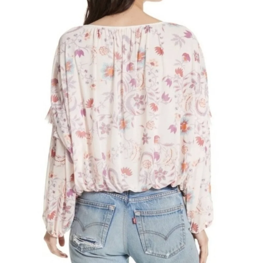 Free People Wildflower Honey Top M - Picture 2 of 7